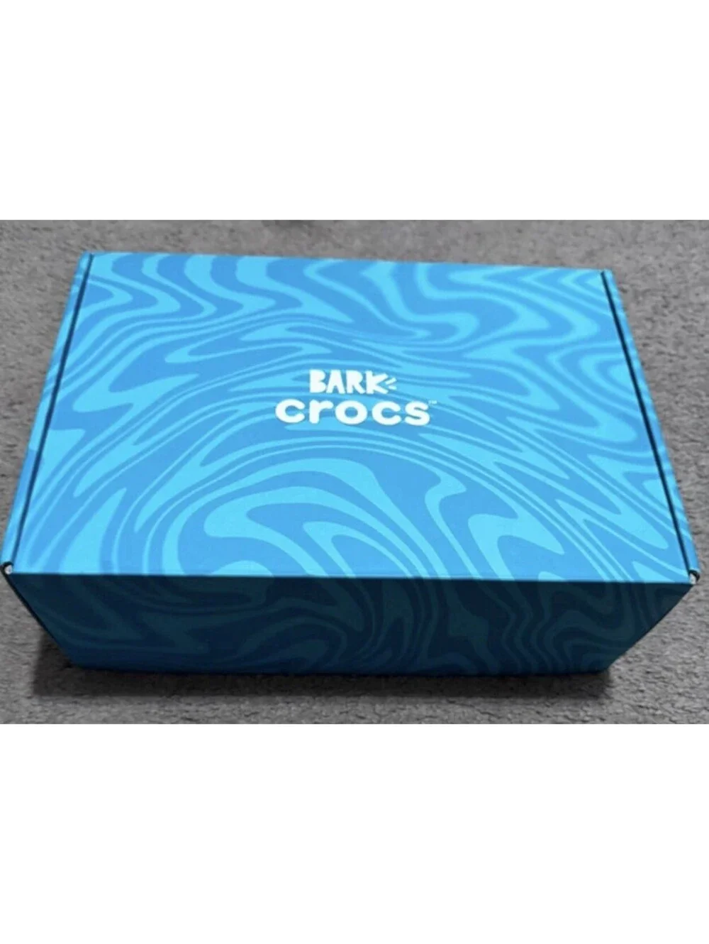 BARK BOX x Crocs Dog Boots Yellow & White Pet Shoes Set w/ Box Size M New NWB